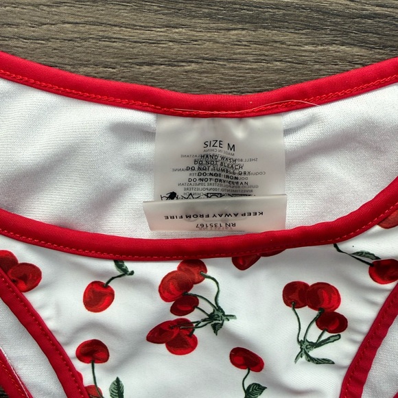 Motel Rocks Cherry Pattern Bikini - Picture 3 of 5